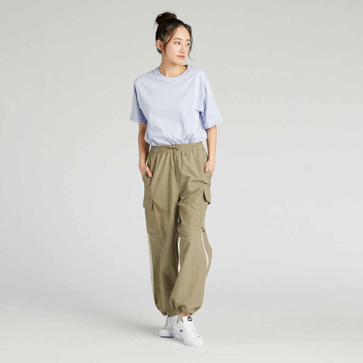 【SALE／30%OFF】PUMA ウィメンズ ESS MX キャット ロゴ リラックス 半袖 Tシャツ プーマ トップス カットソー・Tシャツ