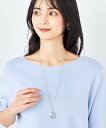【SALE/20%OFF】a.v.v パールトップネックレス アー・ヴェ・ヴェ アクセサリー・腕時計 ネックレス シルバー
