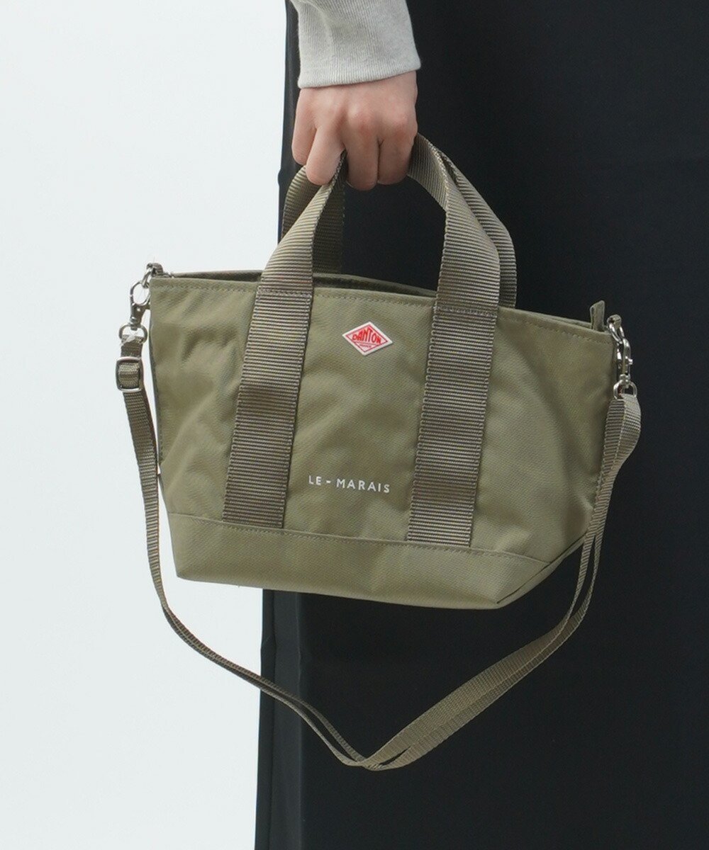 DANTON ダントン コーデュラ キャンバス 2WAY トートバッグ LE-MARAIS ブルーコムブルー バッグ ショルダーバッグ ホワイト ブラック【送料無料】