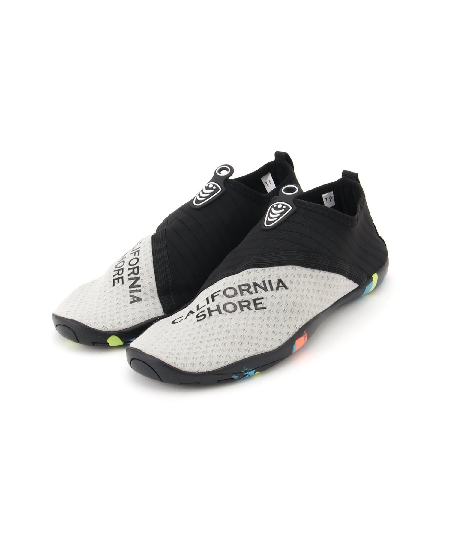 【SALE／28%OFF】CALIFORNIA SHORE CALIFORNIA SHORE/(M)異素材切替アクアシューズ ニッキー シューズ・靴 その他のシューズ・靴 ブラック グレー