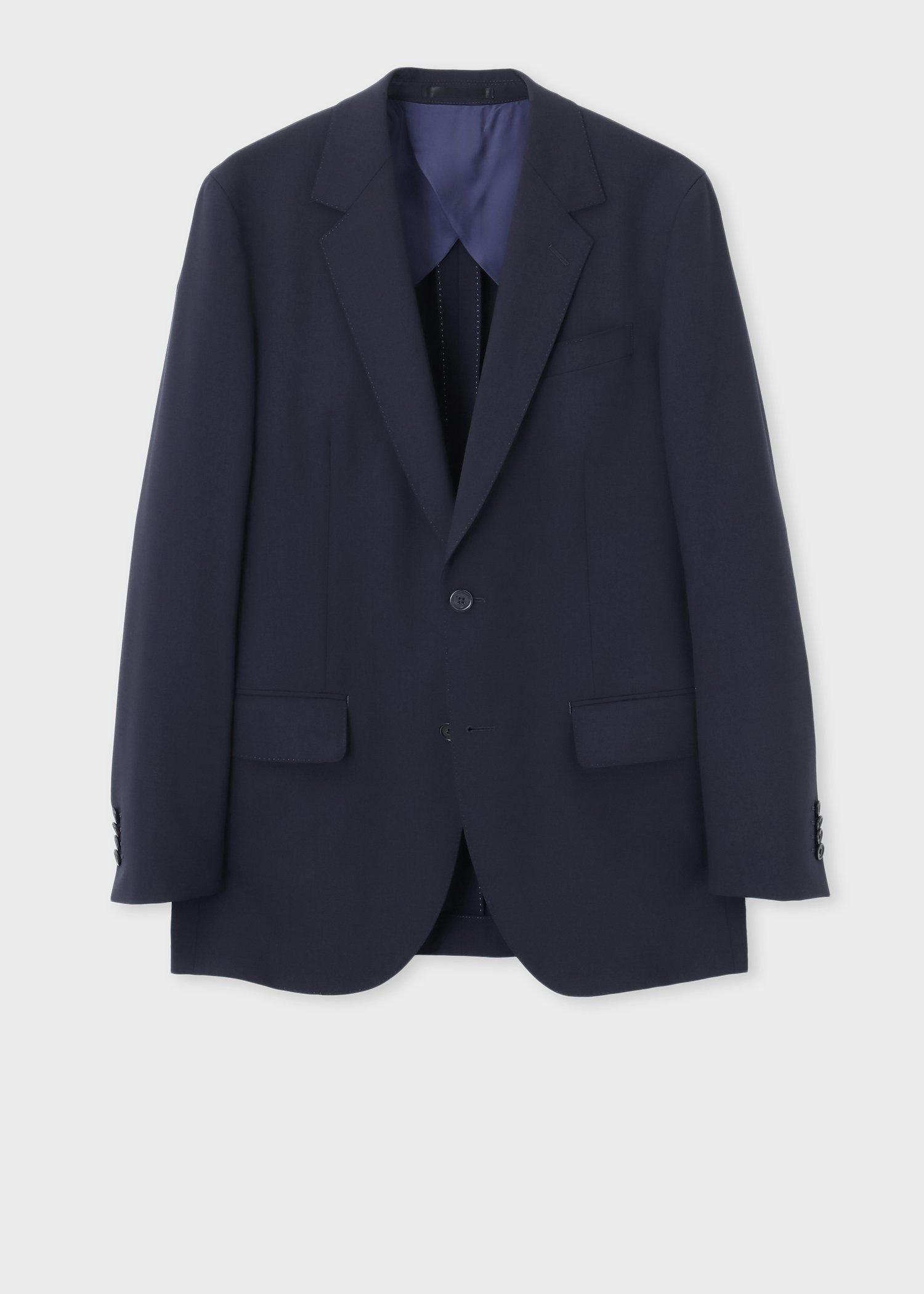 【SALE／30%OFF】Paul Smith "Jersey look" シングル 2B ジャッケット ポール・スミス ジャケット・アウター テーラードジャケット・ブレザー ネイビー ブルー【送料無料】