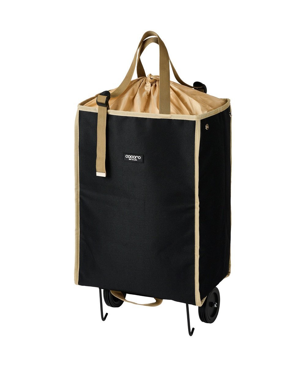 BACKYARD FAMILY コ・コロ cocoro 折りたたみハンディトートカートプラス ローラ バッグ スーツケース・キャリーバッグ ブラック グレー【送料無料】