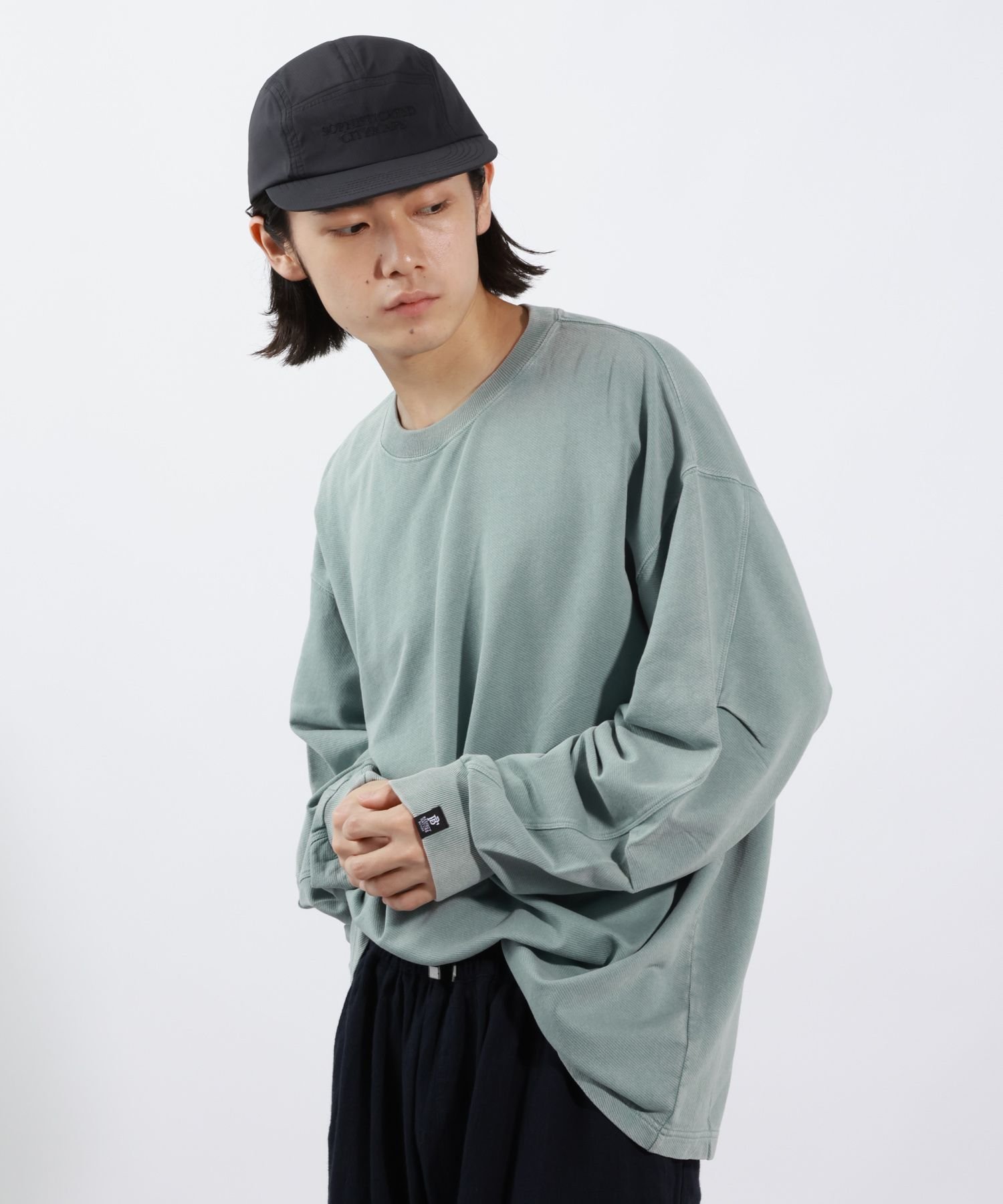 【SALE／20%OFF】BAYFLOW SNOWタックスリーブTシャツ ベイフロー トップス カットソー・Tシャツ ピンク ホワイト グレー グリーン【送料無料】