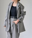 OUTDOOR PRODUCTS Usual Things ≪予約≫PEメランジ2Bジャケット アウトドアプロダクツユージュアルシングス ジャケット・アウター テーラードジャケット・ブレザー ブラウン グレー【送料無料】