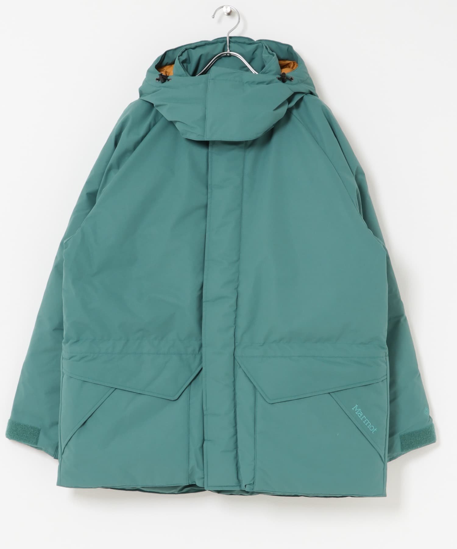 URBAN RESEARCH DOORS Marmot Mammoth Down Parka アーバンリサーチドアーズ ジャケット・アウター ダウンジャケット・ダウンベスト グリーン ブラック【送料無料】