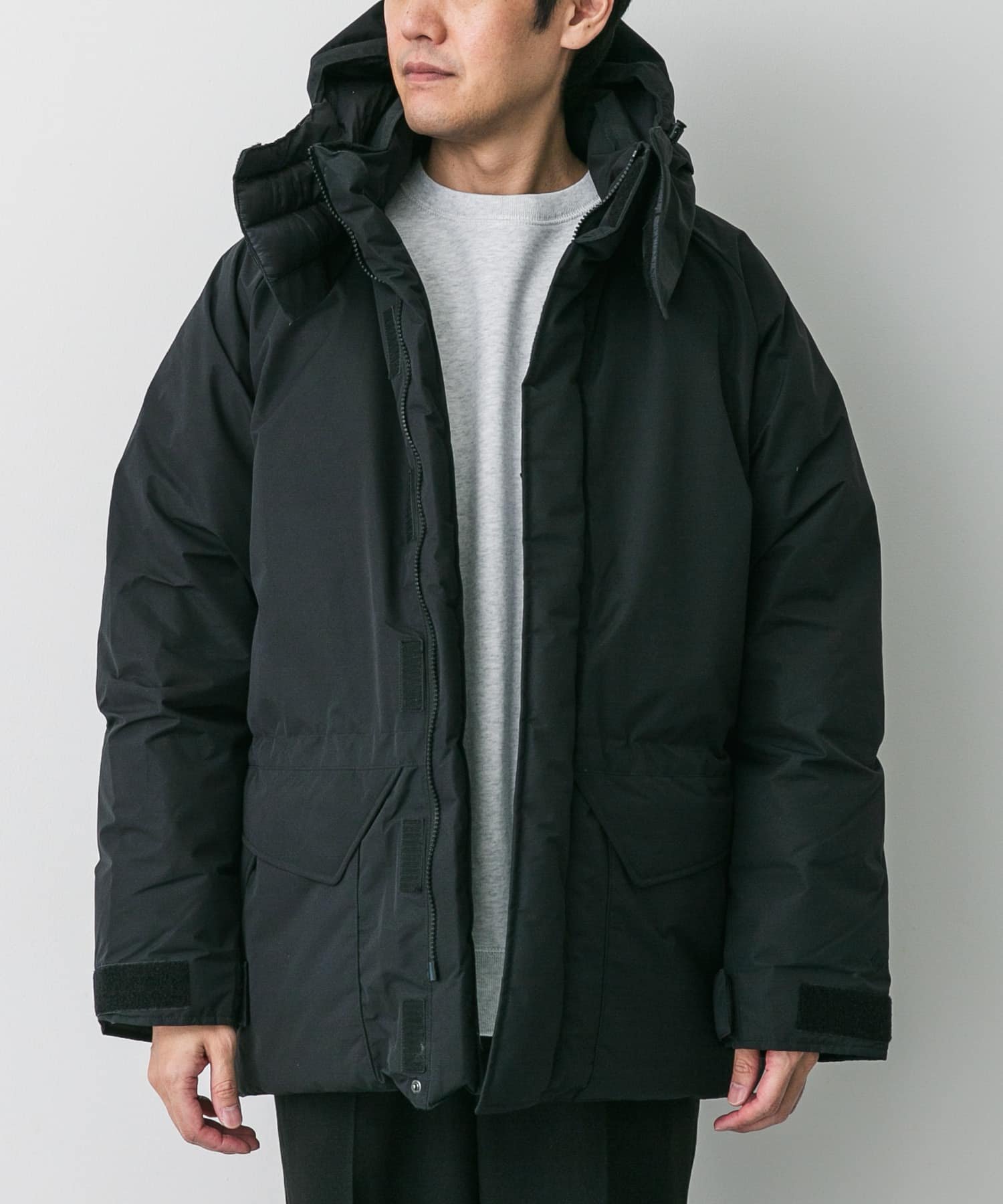 URBAN RESEARCH DOORS Marmot Mammoth Down Parka アーバンリサーチドアーズ ジャケット・アウター ダウンジャケット・ダウンベスト グリーン ブラック【送料無料】