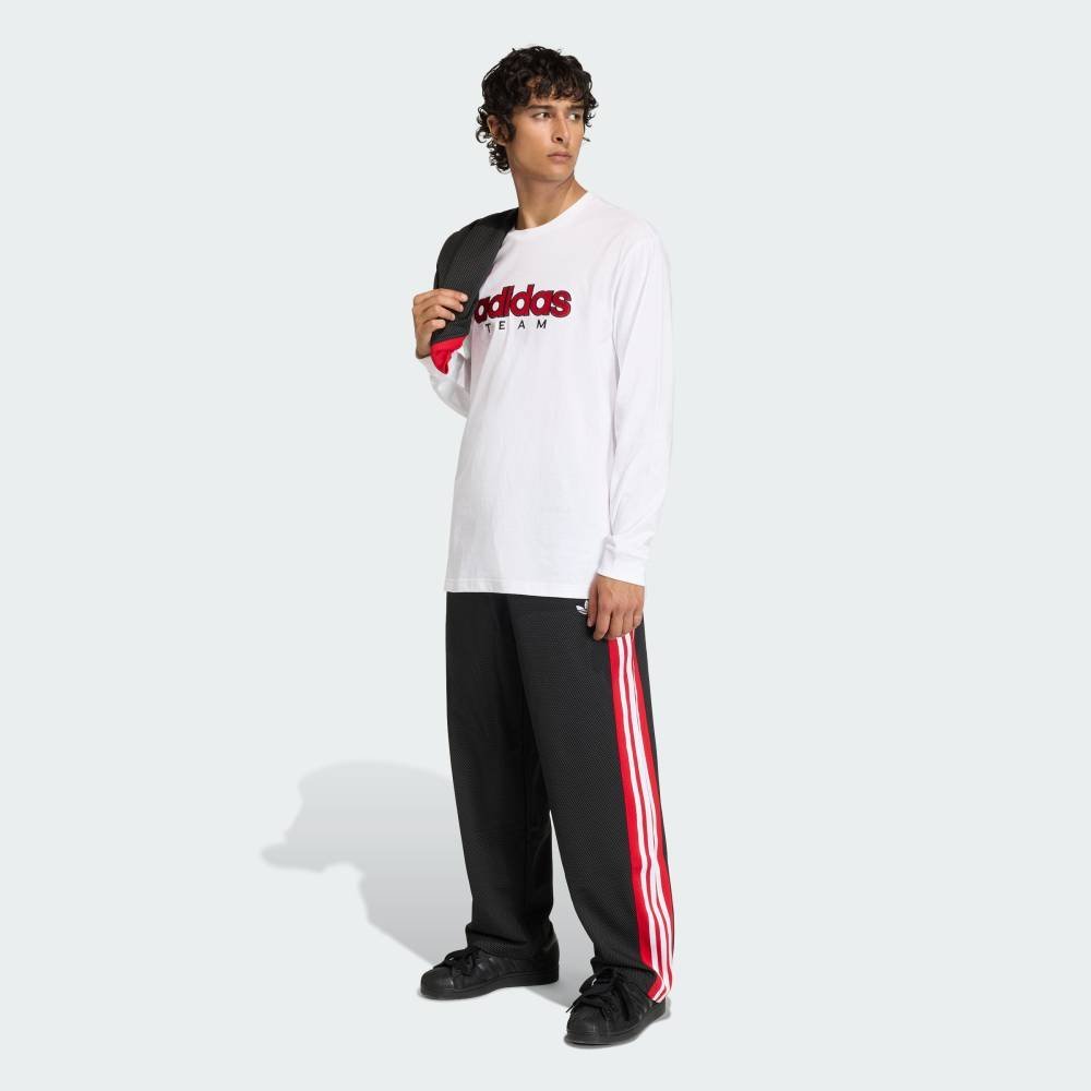adidas 【公式】アディダス adidas GFX 長袖 Tシャツ アディダス トップス カットソー・Tシャツ ホワイト【送料無料】