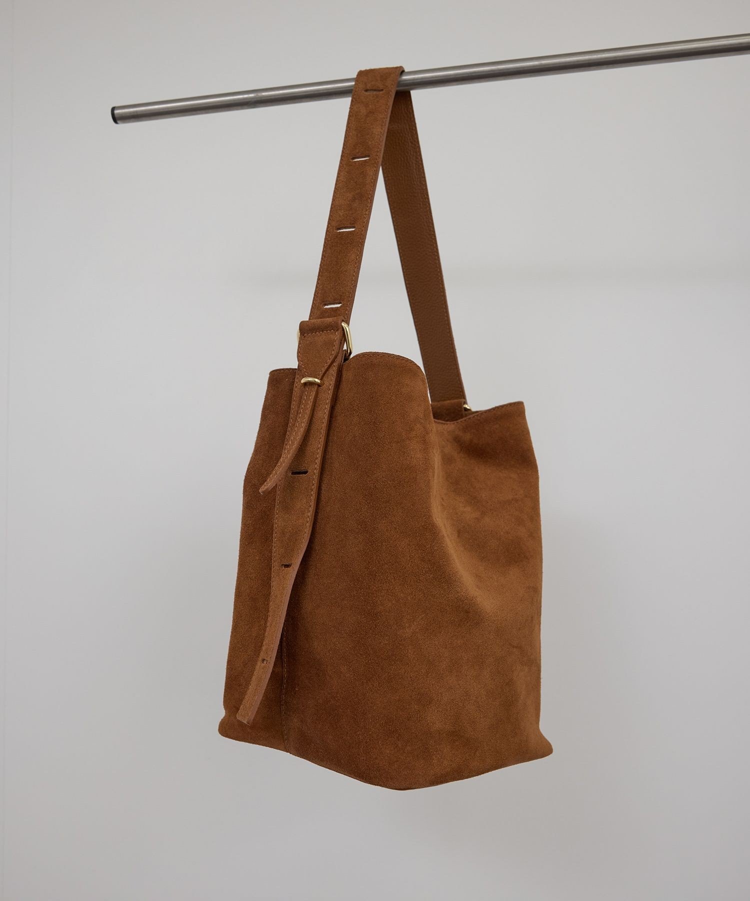SALON adam et rope' 【AULENTTI(オーレンティ)】BUCKETBAG2 サロン アダム エ ロペ バッグ ショルダーバッグ ブラウン【送料無料】