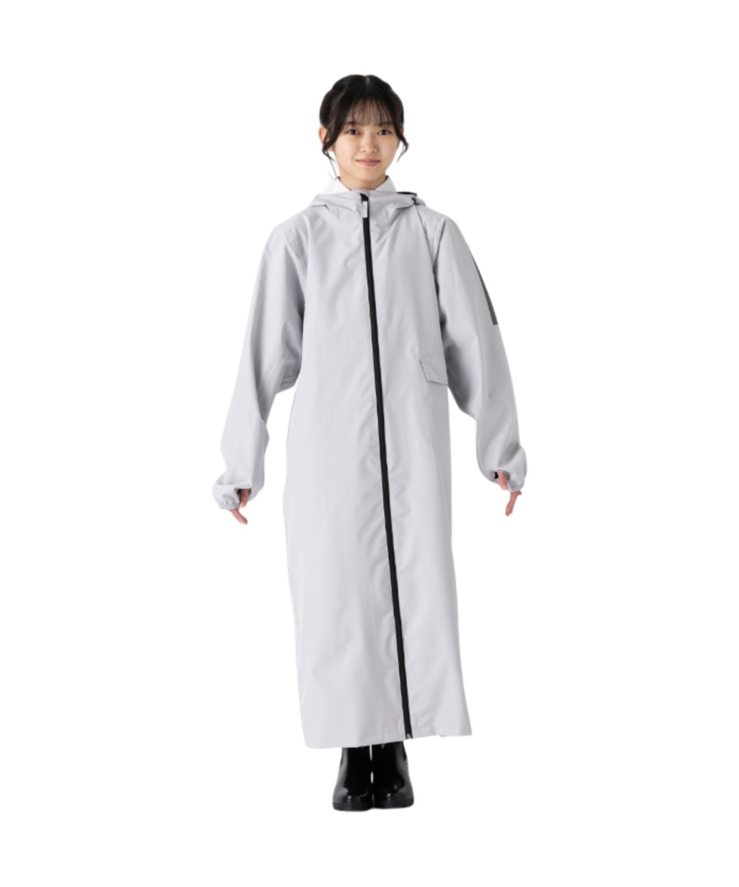 BACKYARD FAMILY Actual PRODUCTS サイクルコート ローラ ジャケット・アウター レインコート グレー