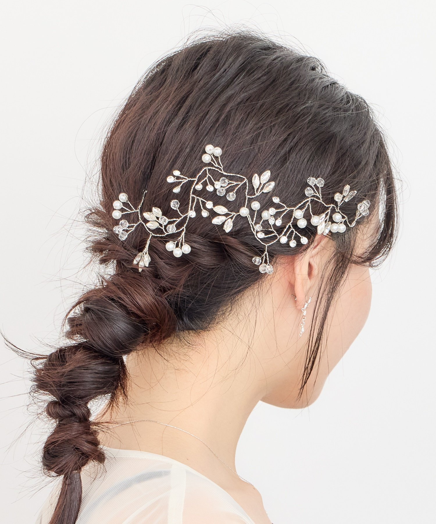 【SALE／40%OFF】Heartdance パールビジューヘッドドレス ハートダンス ヘアアクセサリー その他のヘアアクセサリー シルバー ゴールド
