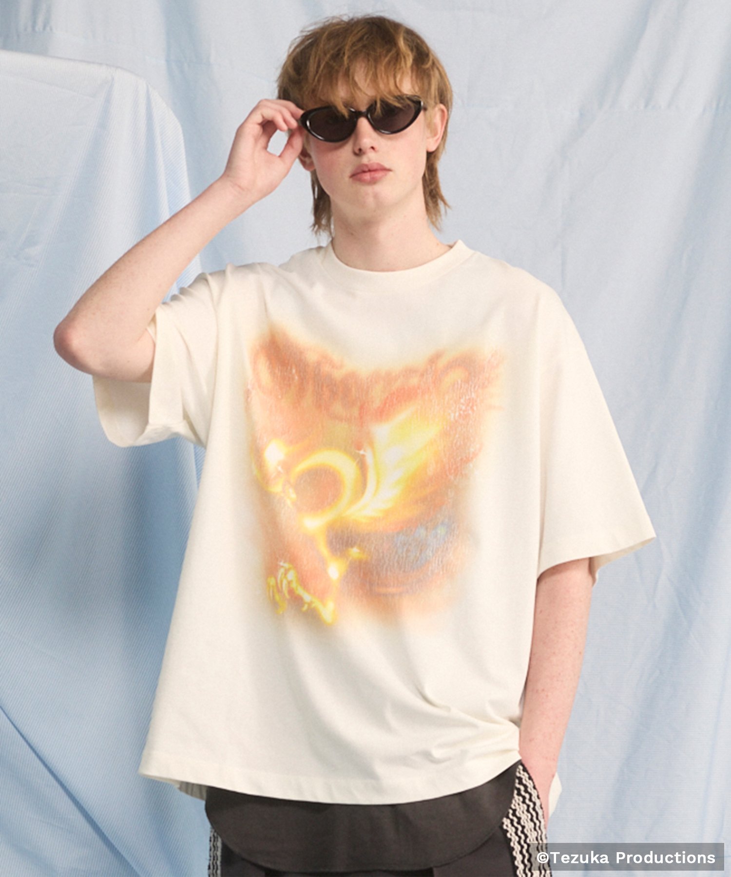 MAISON SPECIAL - Various Characters - Prime-Over Crew Neck Graphic T-Shirt メゾンスペシャル トップス カットソー・Tシャツ【送料無料】（楽天・Rakuten Fashion）