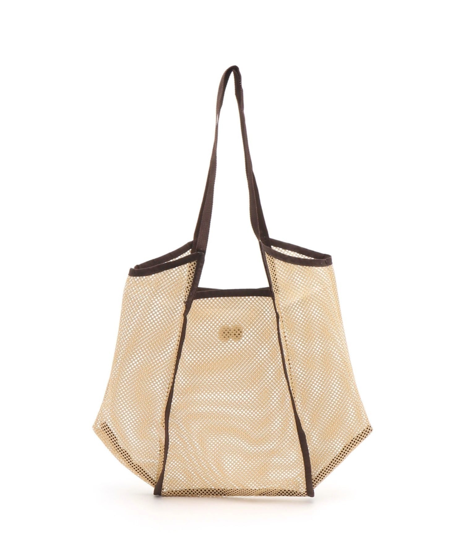 FReePLACe/(W)メッシュバッグ ミニョントレフル ルームヨンマルサンセレクティッド バッグ トートバッグ ブラウン