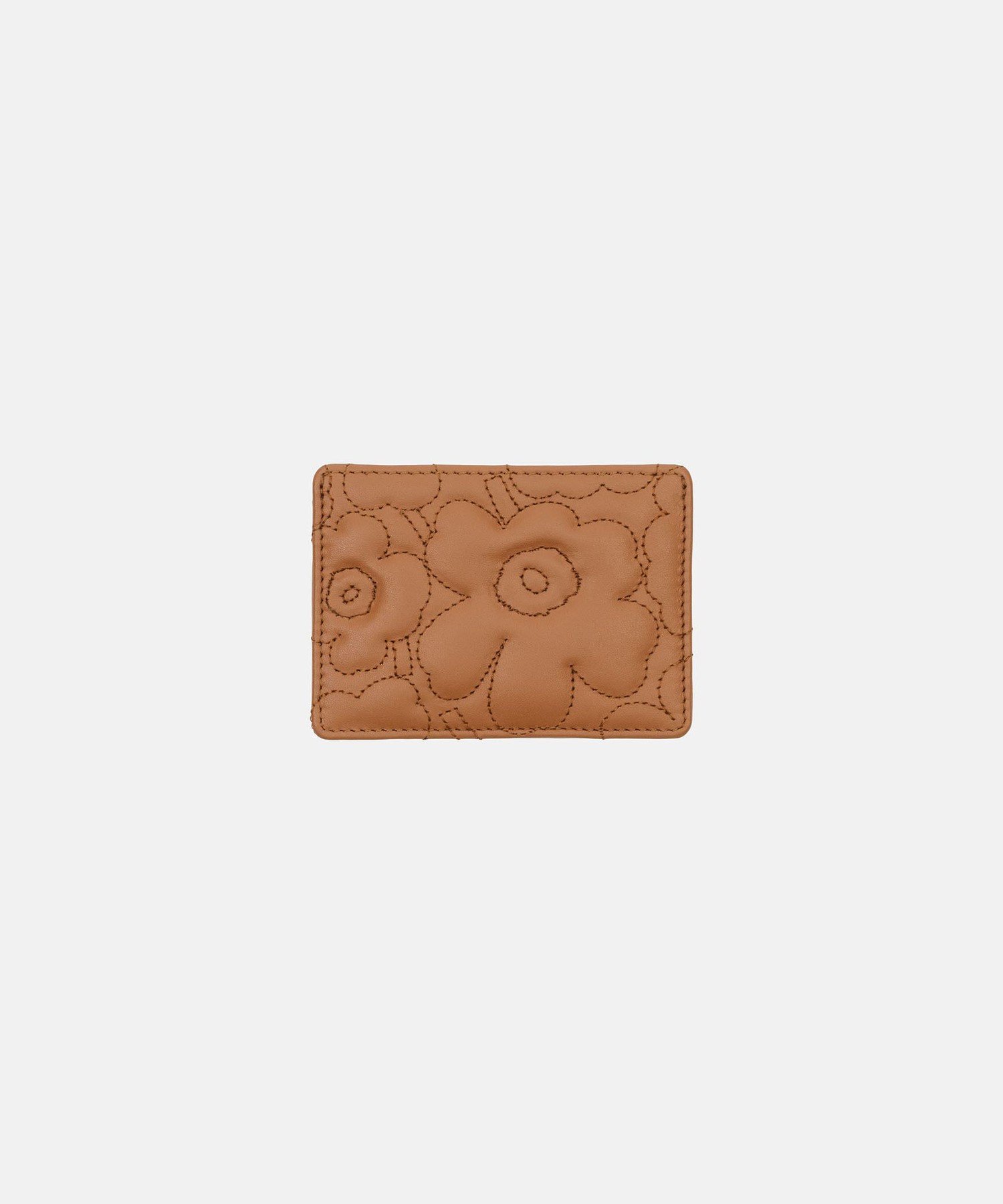 Card Holder Unikko マリメッコ 福袋・ギフト・その他 その他 ブラウン イエロー