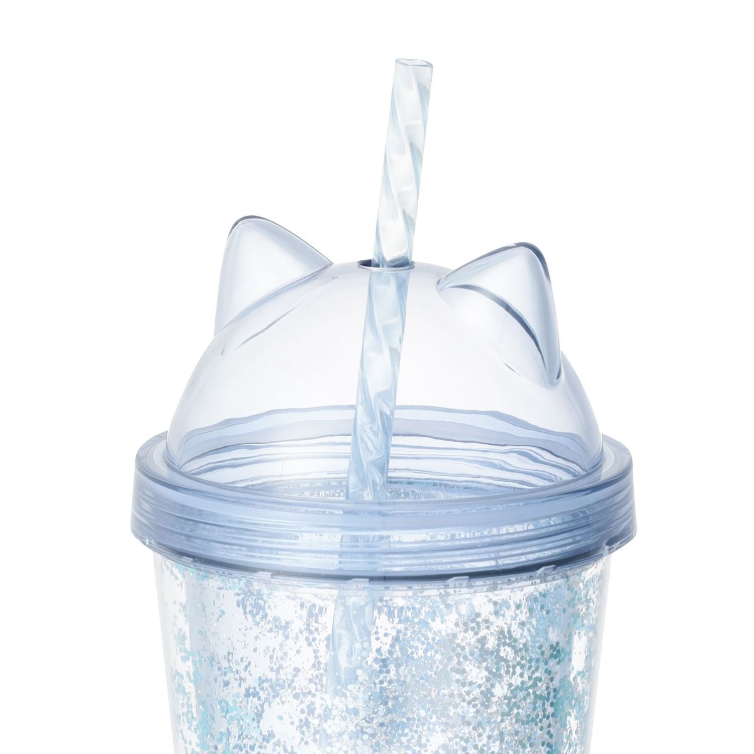 Francfranc キャット プラスチックタンブラー ライトブルー フランフラン 食器・調理器具・キッチン用品 グラス・マグカップ・タンブラー stylife-15866940 Rakuten Fashion サンプル画像2