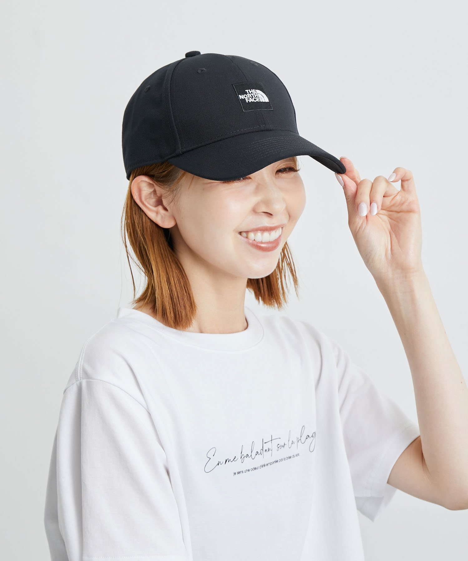 ロペピクニック 帽子 レディース ROPE' PICNIC PASSAGE 【THE NORTH FACE/ザ ノースフェイス】Square Logo Cap ロペピクニック 帽子 キャップ ブラック ベージュ【送料無料】