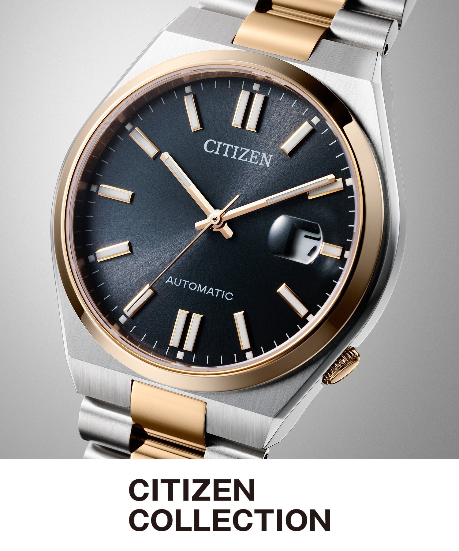 CITIZEN シチズン TSUYOSA CTTIZEN COLLECTION NJ0154-80H シチズン アクセサリー・腕時計 腕時計 グレー【送料無料】