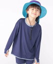 SHIPS KIDS SHIPS KIDS:90~130cm / 無地 ラッシュガード シップス 水着・スイムグッズ ラッシュガード ネイビー【送料無料】