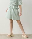 【SALE/50%OFF】UNITED ARROWS green label relaxing チェック キュロットパンツ / キッズ 140cm-160cm ユナイテッドアローズ グリーンレーベルリラクシング パンツ その他のパンツ ブルー グリーン