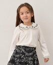 ANY KIDS 音符ブラウス エニィ トップス カットソー・Tシャツ ブラック ホワイト【送料無料】