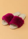 【SALE/50%OFF】WEGO 【Dispark】(L)カラーファーエスパドリーユ ウィゴー シューズ【RBA_S】【RBA_E】