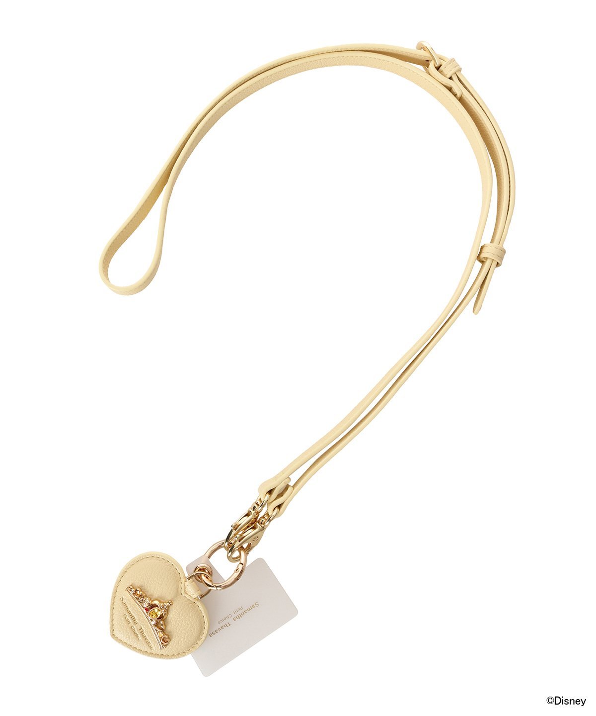 Samantha Thavasa Petit Choice 「ディズニープリンセスコレクション」スマホストラップ サマンサタバサプチチョイス スマホグッズ・オーディオ機器 スマホ・タブレット・PCケース/カバー グリーン ブルー パープル ピンク レッド イエロー【送料無料】
