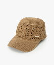 To b. by agnes b. WX46 CAP フラワーペーパーキャップ アニエスベー 帽子 キャップ ベージュ【送料無料】