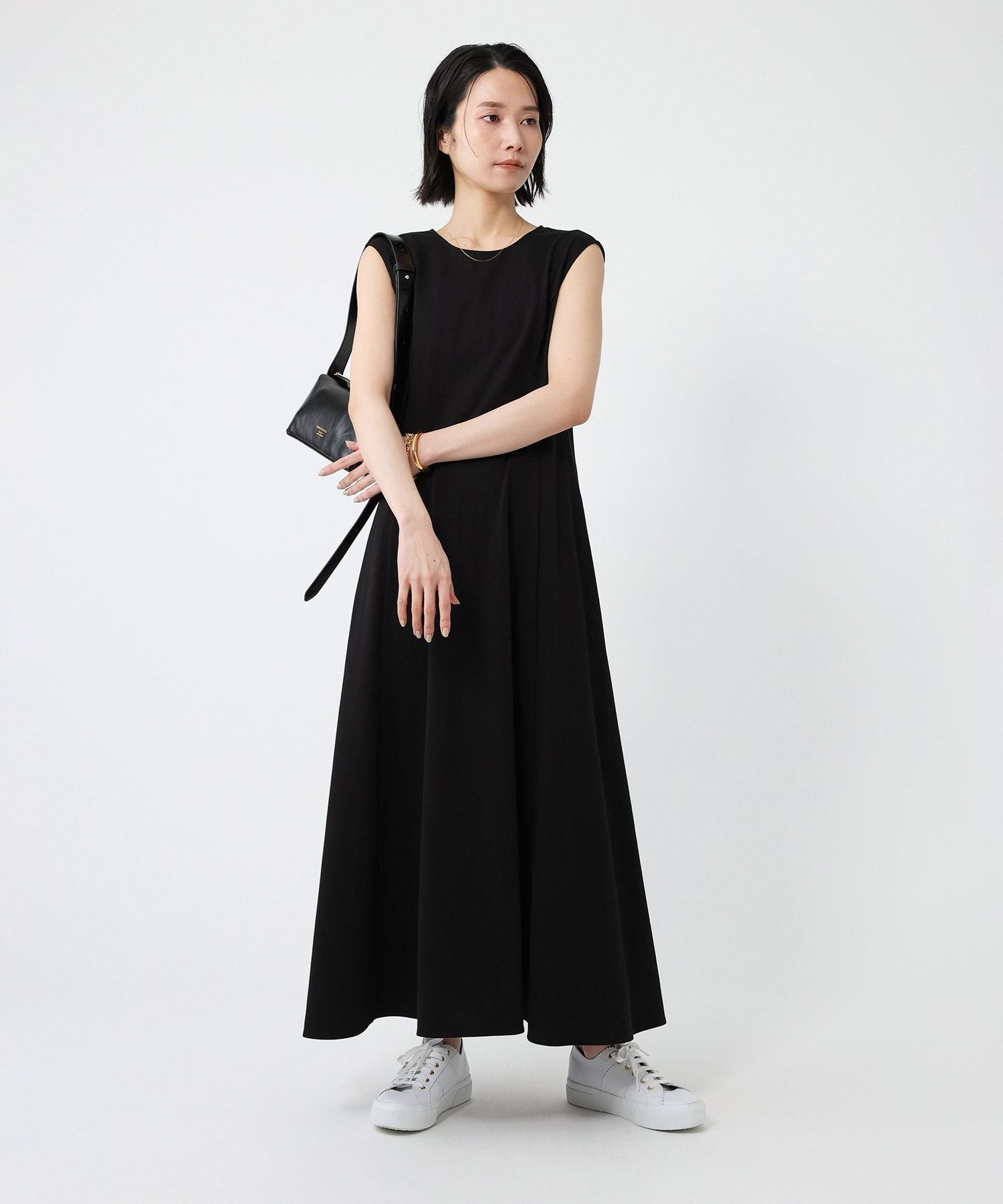 【SALE／50%OFF】BABYLONE バックオープンシェイプワンピース バビロン ワンピース・ドレス ワンピース ブラック ブラウン【送料無料】