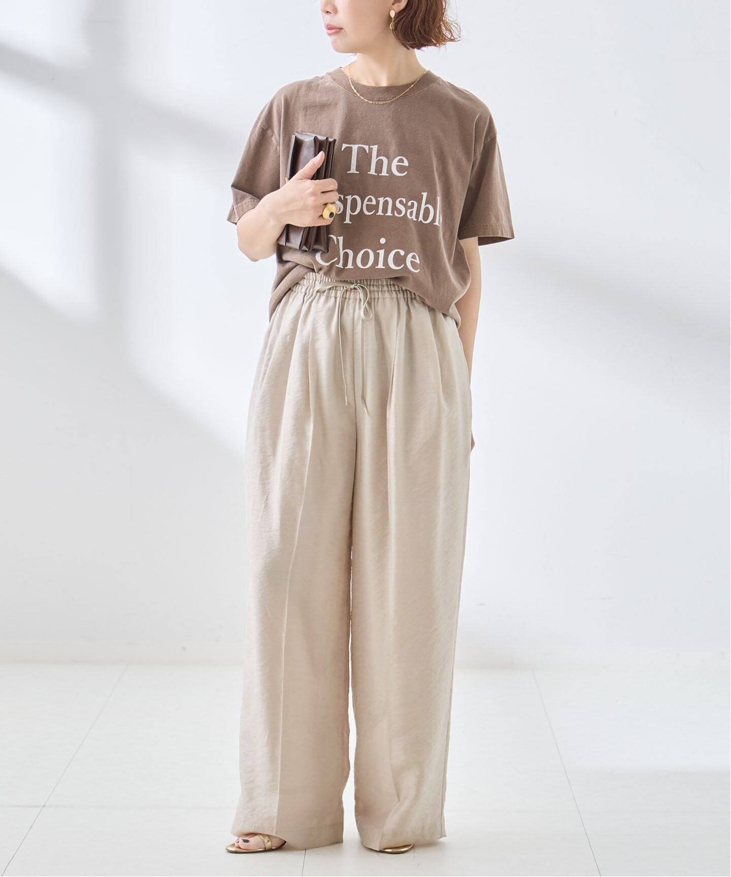 JOURNAL STANDARD L'ESSAGE シルクMIXシアー&ストライプパンツ ジャーナルスタンダード レサージュ パンツ その他のパンツ ネイビー ホワイト