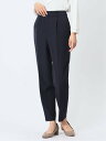 【SALE/20%OFF】m.f.editorial ダブルクロス テーパードパンツ 紺(セットアップ可能) タカキュー スーツ・フォーマル スーツパンツ ネイ...
