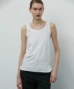 BEIGE, 【CLASSY. 8月号掲載】BROIS / タンクトップ ベイジ, トップス ノースリーブ・タンクトップ ネイビー ホワイト【送料無料】