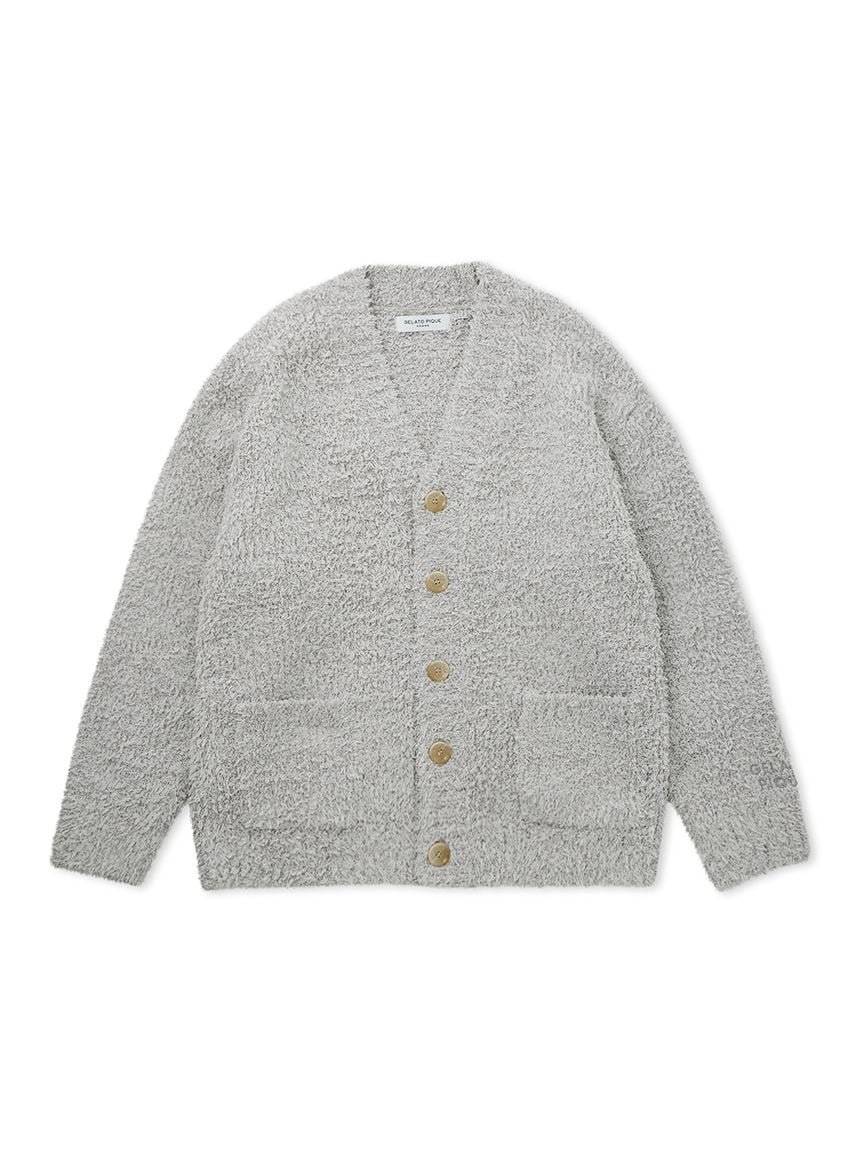 【SALE／30%OFF】gelato pique 【HOMME】カラーニットカーディガン ジェラートピケ インナー・ルームウェア その他のインナー・ルームウェア ブルー ピンク グレー【送料無料】