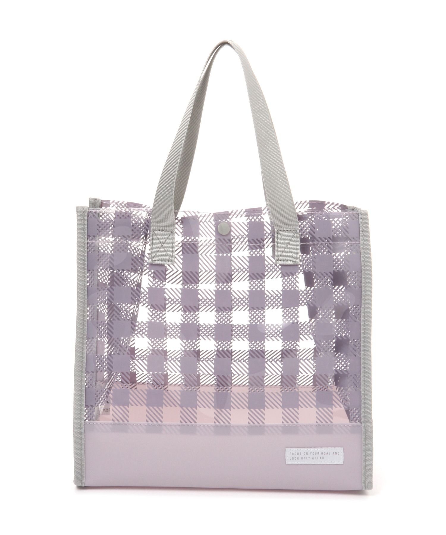 GLOBAL WORK SWIM/(K)SWIM/PVCアソートBAG グローバルワーク バッグ トートバッグ パープル ブラックのサムネイル