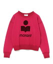 MARANT ETOILE ロゴ シャーリング スウェット MARGO イザベル マラン トップス スウェット・トレーナー ピンク【送料無料】(4)
