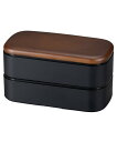 BACKYARD FAMILY 木目メンズスクウェア弁当 ミース 1000ml ローラ 食器・調理器具・キッチン用品 弁当箱・ランチボックス ブラック ホワイト グレー
