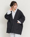 BACKYARD FAMILY キルティングはんてん ローラ インナー・ルームウェア その他のインナー・ルームウェア イエロー ピンク ブラック