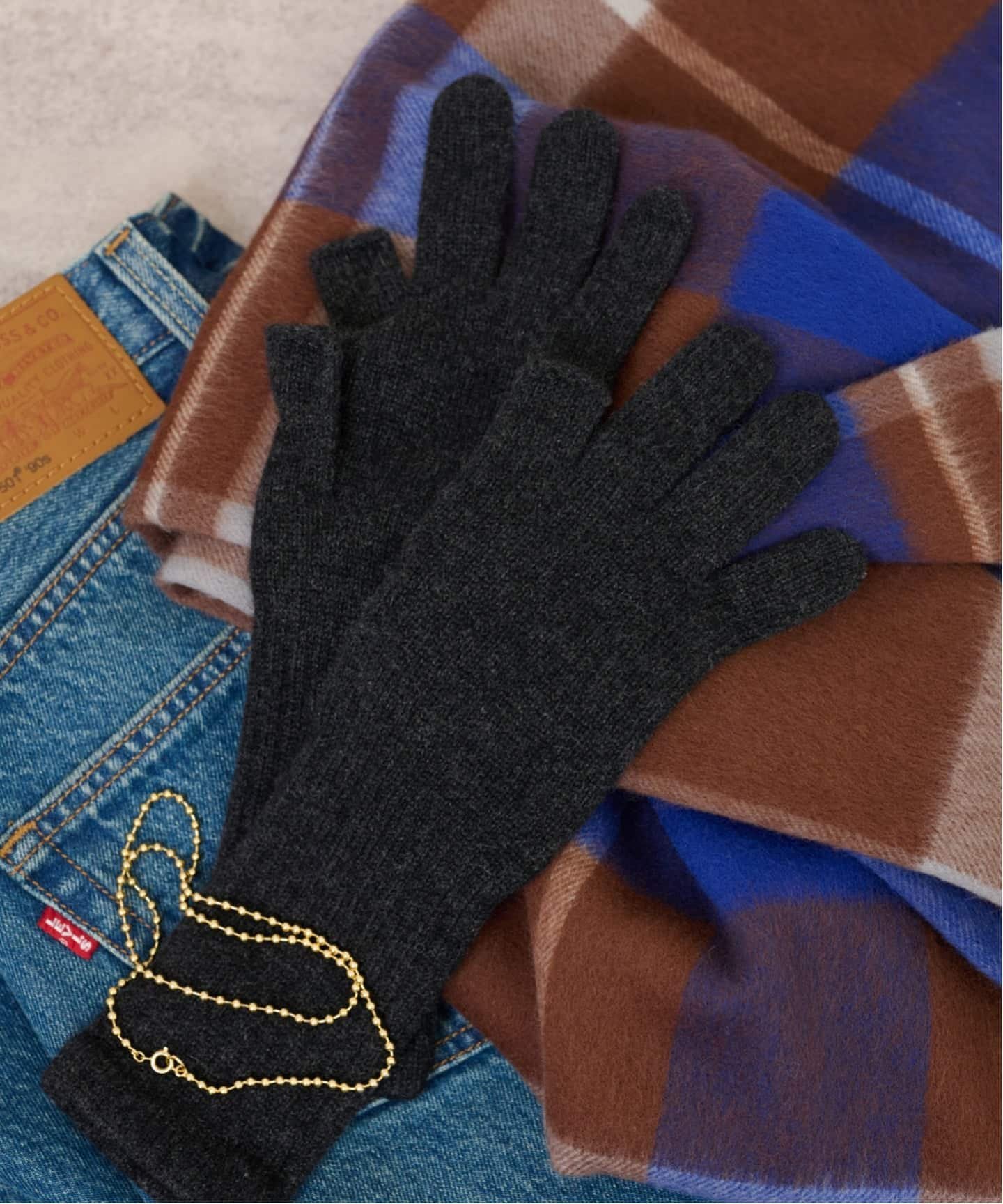 JOURNAL STANDARD relume 【WILLIAM BRUNTON/ウィリアム ブラントン】 long gloves ジャーナル スタン..