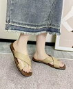 【SALE/20%OFF】aimoha - select - 【shoes 365】クロスストラップサンダル アイモハ シューズ・靴 サンダル ホワイト ベージ...