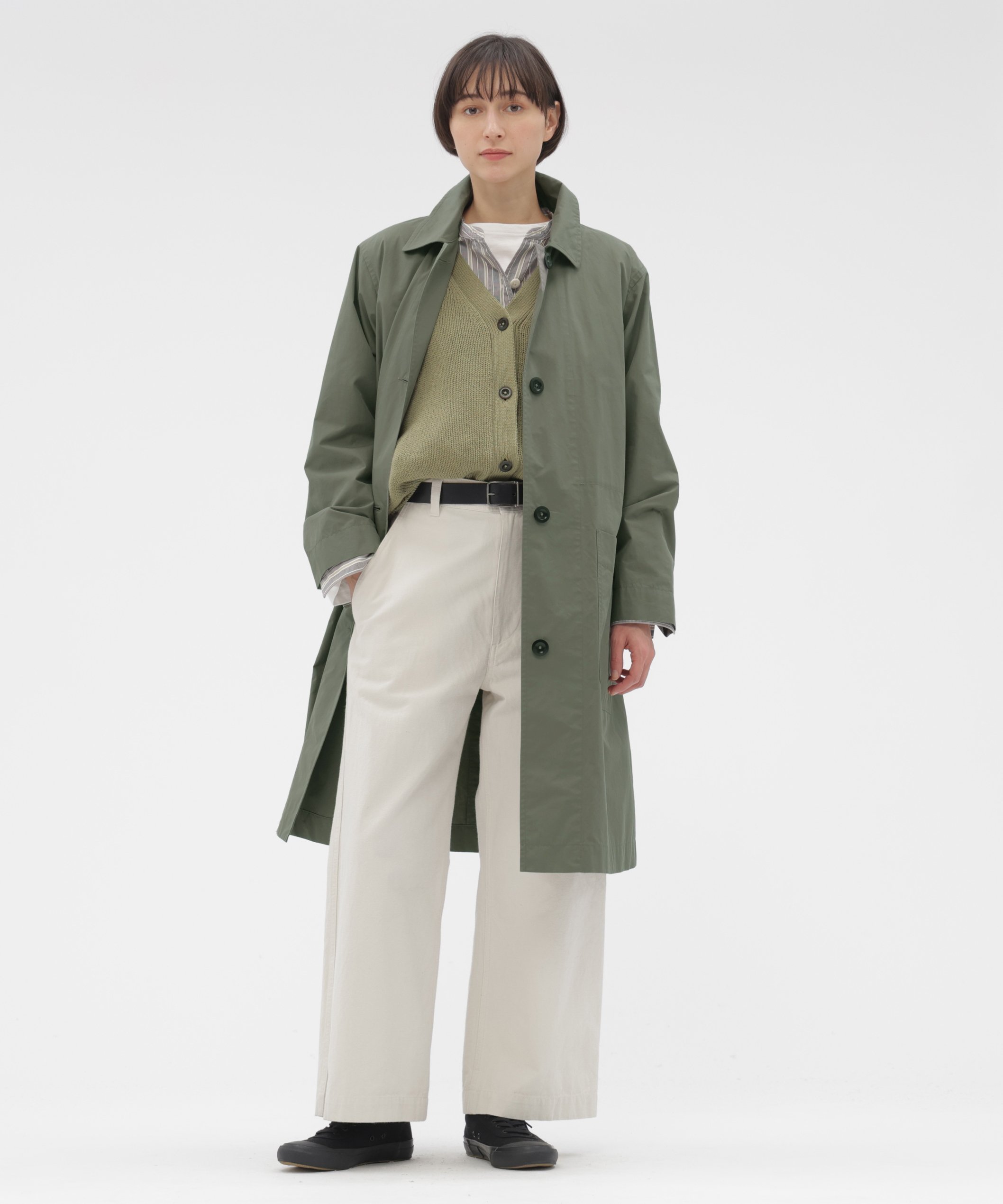MHL. PROOFED COTTON POPLIN COAT マーガレット・ハウエル ジャケット・アウター その他のジャケット・アウター