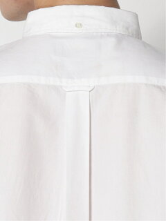 Broadcloth Buttondown Shirt 11-11-5968-563: White Broadcloth Buttondown Shirt 11-11-5968-563: White