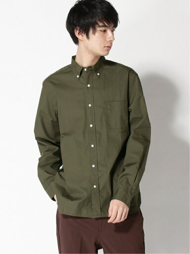 Broadcloth Buttondown Shirt 11-11-5968-563: Olive Broadcloth Buttondown Shirt 11-11-5968-563: Olive