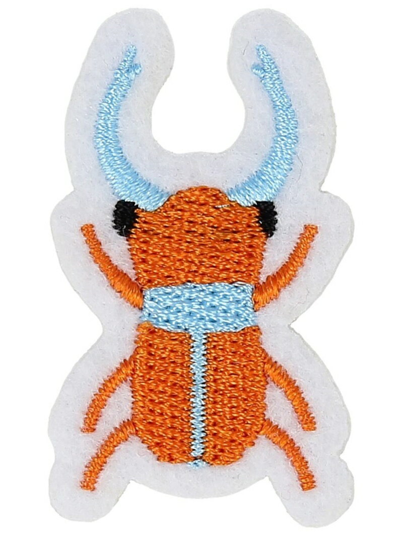 Insect Collection (K)アイロン接着ワッペン くわがたくん キッズ インセクトコレクション ファッション雑貨 その他のファッション雑貨 オレンジのサムネイル