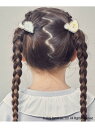 a.v.v [KIDS]すみっコヘアポニー2個セット アー・ヴェ・ヴェ ヘアアクセサリー その他のヘアアクセサリー ブルー ホワイト