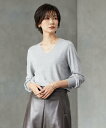J.PRESS LADIES L 【洗える】PRINCE Vネック ニット ジェイプレス トップス ニット ブラック オレンジ グレー パープル ベージュ ブル...