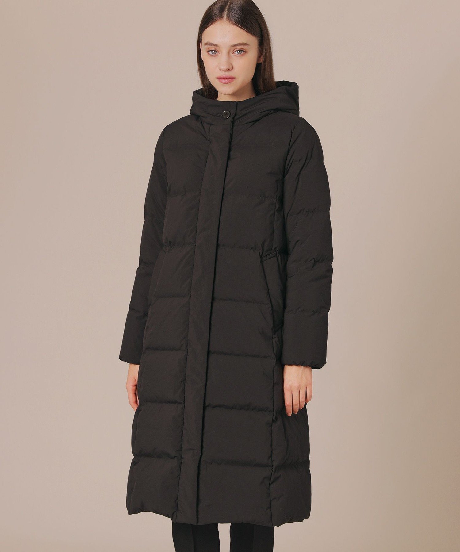 【SALE／25%OFF】MACKINTOSH LONDON 【婦人画報掲載】【CHRYSTON/クリストン】タスランナイロンダウンコート マッキントッシュ ロンドン ジャケット・アウター その他のジャケット・アウター ブラック ブラウン【送料無料】のサムネイル