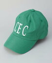 【SALE/30%OFF】coen ビックロゴツイルキャップ コーエン 帽子 キャップ ピンク ブラック ベージュ