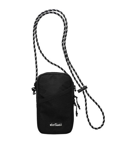 SELECT BRANDS WILD THINGS/ワイルドシングス X-PAC ショルダーポーチ ジャックローズ バッグ ショルダーバッグ ブラック