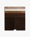 TOMMY HILFIGER 3Pトランクス トミーヒルフィガー インナー・ルームウェア ボクサーパンツ・トランクス ブラウン【送料無料】