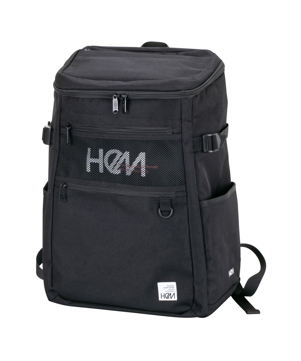 BACKYARD FAMILY HeM ヘム レイ ボックス型リュック ローラ バッグ リュック・バックパック グリーン ホワイト パープル【送料無料】