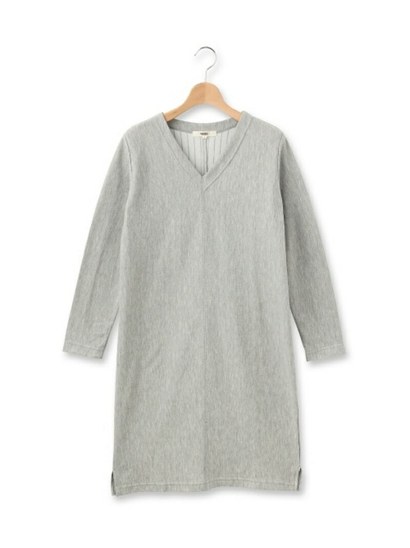 【SALE／60%OFF】OZOC ダブルフェイスVネックワンピース オゾック ワンピース【RBA_S】【RBA_E】