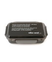 niko and ... (U)OR ニコロゴランチボックス ニコアンド 食器・調理器具・キッチン用品 弁当箱・ランチボックス ホワイト ブラック